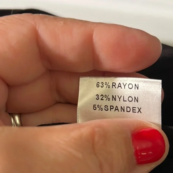 Princess Polly Ravyn Skort Deep Black HTF size 10 - Picture 6 of 9